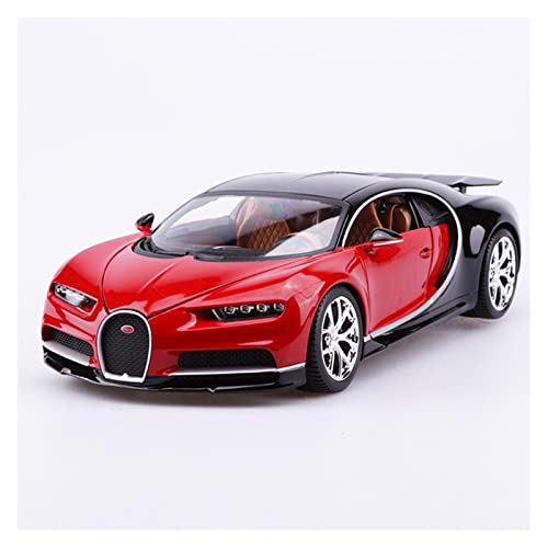 EMRGAZQD Motorfahrzeuge Replika Auto 1:18 Für Bugatti Divo, Statische Legierung, Supersportwagen-Modell, Druckguss-Fahrzeug, Simulation, Sammlerstück, Geschenk Originalgetreue Nachbildung(Red) von EMRGAZQD