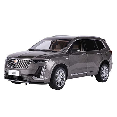 EMRGAZQD Motorfahrzeuge Replika Auto 1:18 Für Cadillac XT6 SUV Legierung Auto Modell Statische Diecast Fahrzeug Simulation Sammeln Souvenir Originalgetreue Nachbildung von EMRGAZQD