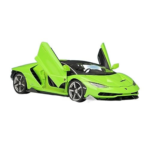 EMRGAZQD Motorfahrzeuge Replika Auto 1:18 Für Lamborghini Lp770 Lp770-4 Simulation Legierung Supercar Modell Fertig Spielzeug Dekoration Geschenk Originalgetreue Nachbildung(Green) von EMRGAZQD