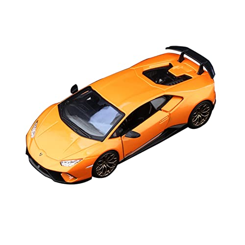 EMRGAZQD Motorfahrzeuge Replika Auto 1:24 Für Lamborghini Huracan Simulation Legierung Sportwagen Modell Druckguss Pull Back Fahrzeug Geschenke Originalgetreue Nachbildung von EMRGAZQD