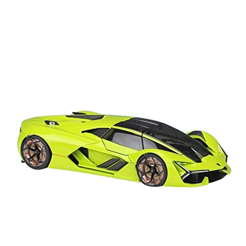 EMRGAZQD Motorfahrzeuge Replika Auto 1:24 Legierung Auto Spielzeug Druckguss Simulation Metall Automodell Geschenk for Lamborghini Terzo Millennio Originalgetreue Nachbildung(Yellow) von EMRGAZQD