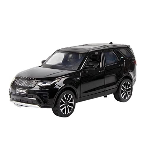 EMRGAZQD Motorfahrzeuge Replika Auto 1:24 Metall Auto Modell Spielzeug Legierung Druckguss Simulation Dekoration Geschenk for Land Rover Discovery 5 Originalgetreue Nachbildung(Black) von EMRGAZQD