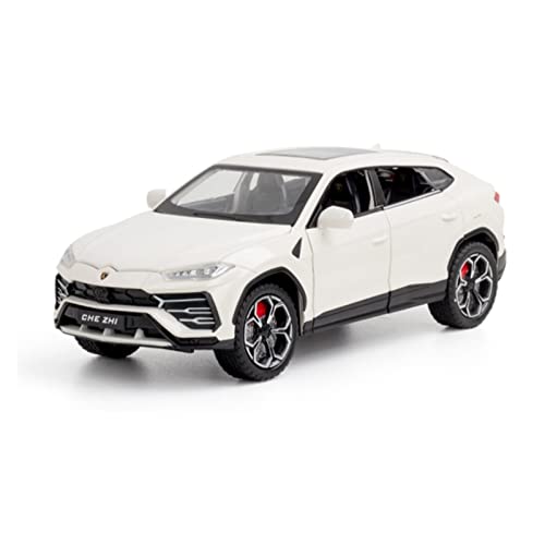 EMRGAZQD Motorfahrzeuge Replika Auto 1:24 for Lamborghini URUS SUV Auto Modell Legierung Diecast Simulation Metall Auto Spielzeug Geschenk Originalgetreue Nachbildung(White) von EMRGAZQD