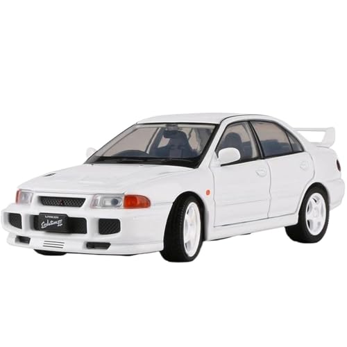 EMRGAZQD Motorfahrzeuge Replika Auto 1:32 Für Mitsubishis Lancer Evo X 3 Legierung Auto Modell Druckguss Fahrzeuge Simulation Sound Licht Originalgetreue Nachbildung (Color : White) von EMRGAZQD