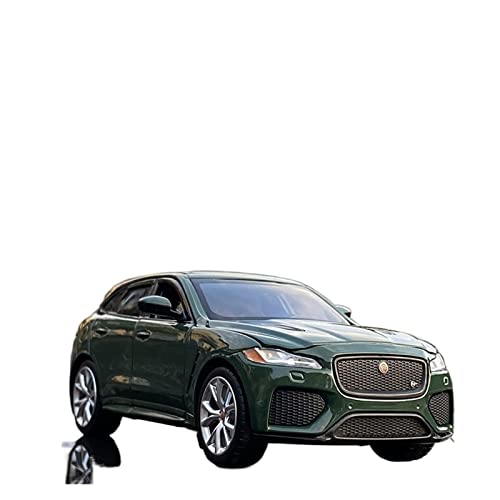 EMRGAZQD Motorfahrzeuge Replika Auto 1:32 for F-PACE SUV Legierung Auto Modell Diecast Metall Auto Simulation Sound Licht Sammlung Spielzeug Geschenk Originalgetreue Nachbildung (Color : Green) von EMRGAZQD