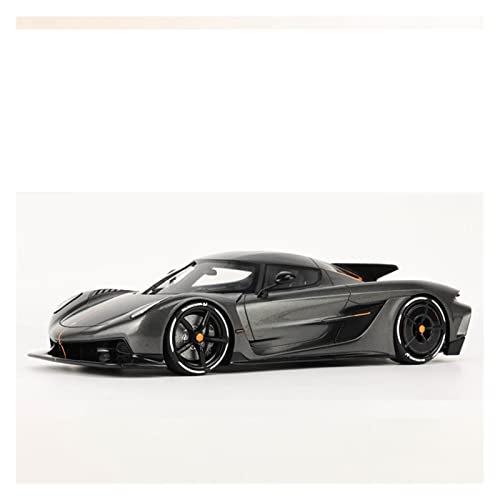 EMRGAZQD Motorfahrzeuge Replika Auto Maßstab 1:18 Für Koenigsegg Jesko Absolut, Legierungsdruckguss-Metallsimulation, Mini-Automodell, Spielzeuggeschenk Originalgetreue Nachbildung von EMRGAZQD