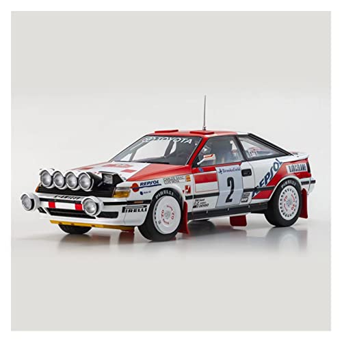 EMRGAZQD Motorfahrzeuge Replika Auto Maßstab 1:18 Für Toyota CELICA GT Legierung Druckguss Metall Simulation Mini Auto Replik Modell Spielzeug Geschenk Originalgetreue Nachbildung(#2) von EMRGAZQD