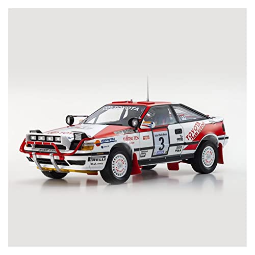 EMRGAZQD Motorfahrzeuge Replika Auto Maßstab 1:18 Für Toyota CELICA GT Legierung Druckguss Metall Simulation Mini Auto Replik Modell Spielzeug Geschenk Originalgetreue Nachbildung(#3) von EMRGAZQD