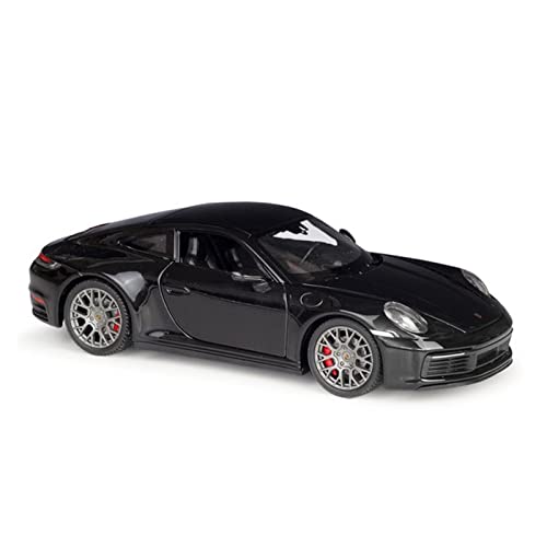 Motorfahrzeuge Replika Auto 1/24 Für Porsche 911 Carrera 4S Simulation Legierung Sport Auto Modell Diecast Fahrzeug Sammlung Geschenk Originalgetreue Nachbildung(Black) von EMRGAZQD