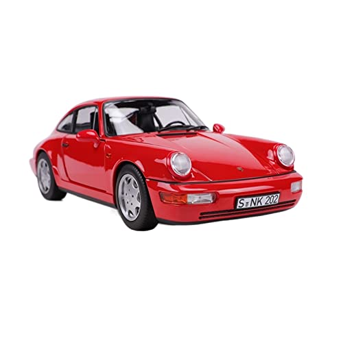 Motorfahrzeuge Replika Auto 1:18 for Porsche 911 Carrera 2 1990 Legierung Auto Metalldruckguss Statische Simulation Mini Replik Spielzeugmodell Originalgetreue Nachbildung von EMRGAZQD