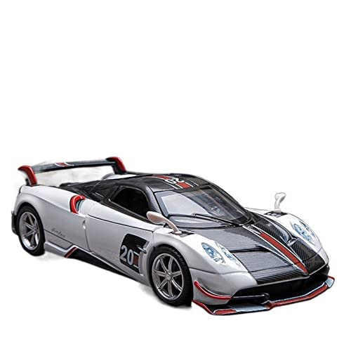 Motorfahrzeuge Replika Auto 1:32 for Pagani Huayra BC Legierung Sportwagen Simulation Diecast Metal Modell Sound Und Licht Sammlung Spielzeug Geschenk Originalgetreue Nachbildung ( Color : White ) von EMRGAZQD