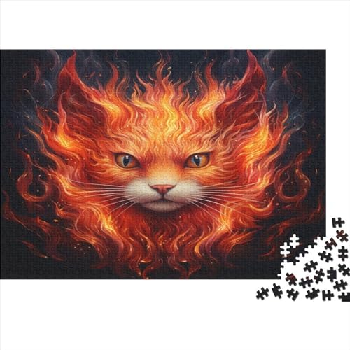 FireFuchs Puzzlespiel 1000 Teile Puzzle Für Erwachsene Und Kinder Ab 14 Jahren, Erwachsenen Puzzlespiel Puzzel 1000pcs (75x50cm) von EMTRKPWLJ