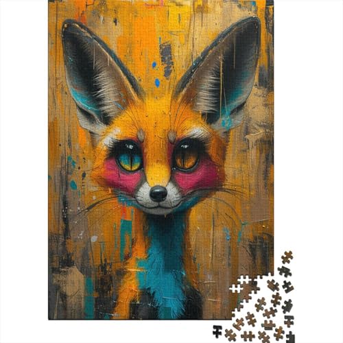 Fuchs Puzzle 1000 Teile Erwachsene Puzzles Für Erwachsene Klassische Puzzles 1000 Teile Erwachsene Puzzlespiel Schwer Pädagogisches Spielzeug Erwachsene Kinder Puzzel 1000pcs (75x50cm) von EMTRKPWLJ