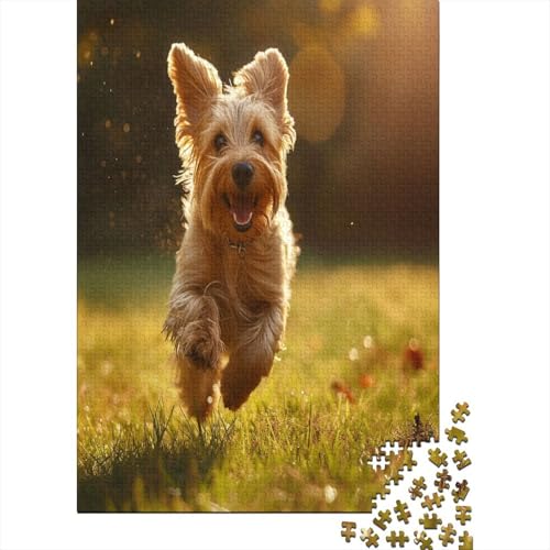 Yorkshire Terrier Puzzle 1000 Teile - Puzzle Für Erwachsene, Puzzle, Puzzlespiel Erwachsenen Puzzlespiel Puzzel 1000pcs (75x50cm) von EMTRKPWLJ