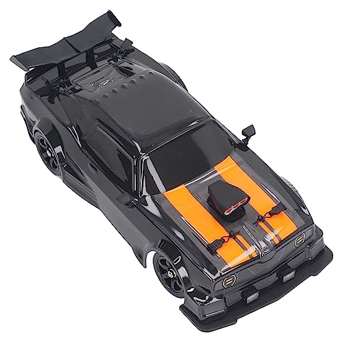 EMUKOEP 16A04 1/16 RC Drift Car Allradantrieb LED-Licht 18 Km/h Hochgeschwindigkeits-Anti-Interferenz-2,4-GHz-RC-Car (Dreifache Batterien (im Lieferumfang enthalten)) von EMUKOEP