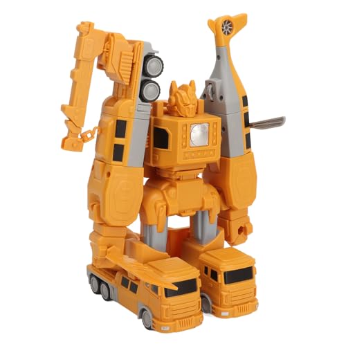 EMUKOEP 35PCS Engineering Vehicle Building Block Educational Transforming Robots Trucks Projects Activities Toy for Boys Girls von EMUKOEP