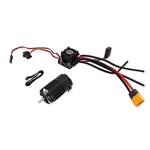 EMUKOEP Motor ESC Set 10.5T 390 Sensored Brushless Moto mit TS80 Sensored Brushless ESC RC Car von EMUKOEP