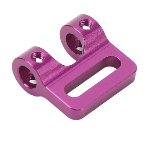 EMUKOEP RC 1/10 Modular Fairlead Aluminium Modular Fairlead Tube Bumper RC Crawler Einstellbar (Lila) von EMUKOEP