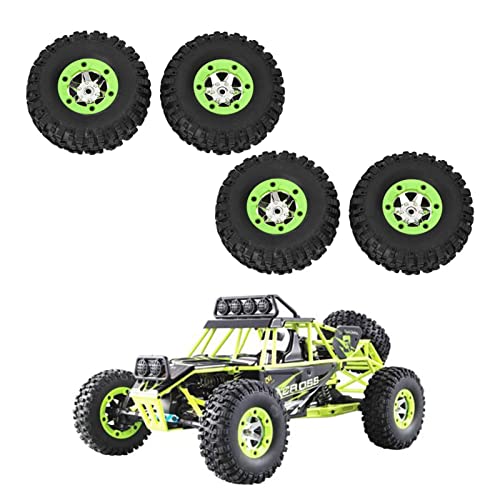 EMUKOEP RC Rad Auto Reifen Rad Modell Ersatzteile Zubehör Wltoys 12428 12423 1/12 RC Auto (Vier Linke und rechte Reifen) von EMUKOEP