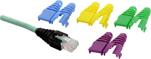 Encitech RJ45SRB-RET-LG RJ45-Zubehör 6510-0102-01 Knickschutztülle Hellgrau von ENCITECH