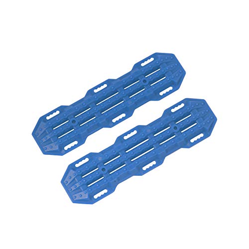 ENERRGECKO 2PCS Plastic Sand Ladder Recovery Ramps Board für 1:10 RC Crawler Axial SCX10 CC01-4 D90 Blau von ENERRGECKO