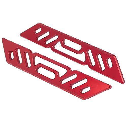 ENERRGECKO Metallstange Chassis Seite Trail Seite Pedal für 1/5 X XMAXX 6S/8S Aktualisierung Teile,Rot von ENERRGECKO