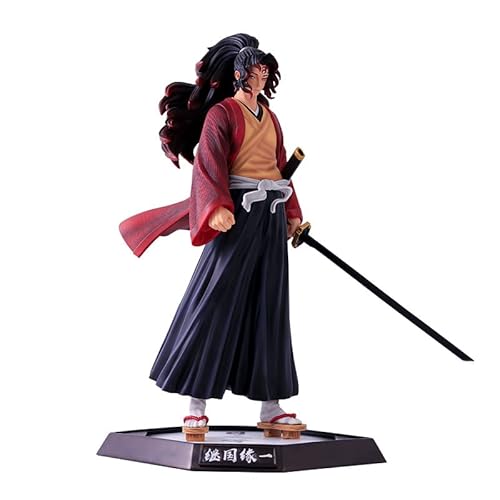 ENFILY 30 cm Demon Slayer Anime Kokushibou Figures Toy, Action Figure Toy, Anime Status, Collection Model Dolls Toys Gifts (Daki) (Gyuutarou) (Gyuutarou) (Tsugikuni Yoriichi) von ENFILY