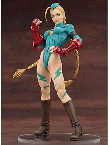 ENFILY Anime Actionfigur Street Fighter Cammy White Sammlermodell Statue Spielzeug PVC-Figuren Desktop-Ornamente von ENFILY