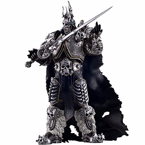 ENFILY Arthas, Sylvanas Anime Figuren Modell, World of Warcraft PVC Action Cartoon Manga Spiel Charakter Modell Statue Figur Spielzeug Sammlerstücke Dekorationen Handwerk Geschenke (Arthas 6") von ENFILY