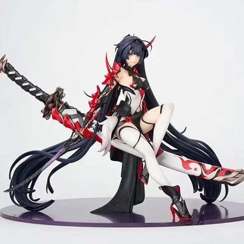 ENFILY Honkai Impact 3rd, 25 cm/9,8 Zoll Raiden MEI PVC Action Statue Modell Spielfigur Modell Statue Spielzeug von ENFILY