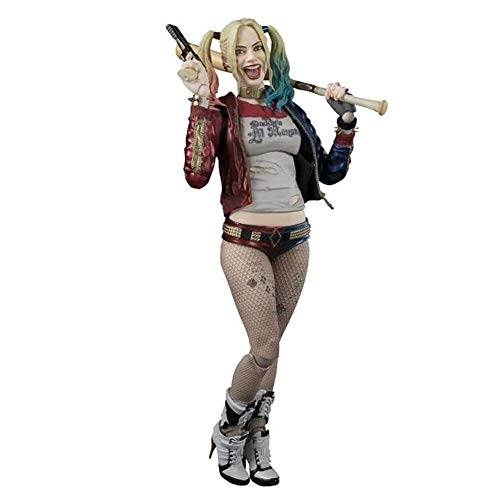 ENFILY Harley Quinn Anime Actionfigur Suicide Squad Dekorationen Sammlerstück Geschenkbox Kindergeschenke von ENFILY