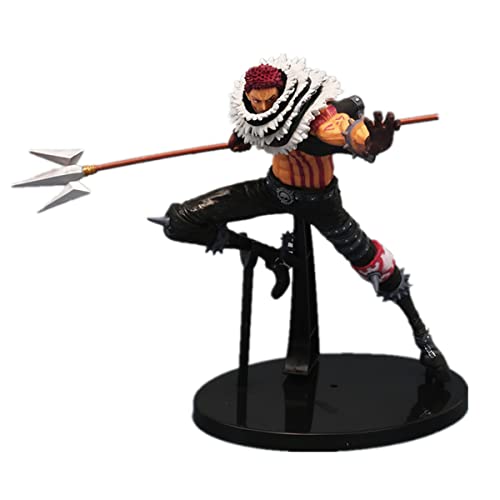 ENFILY Anime Charlotte Katakuri Figur Statue, 16,5 cm/6,5 Zoll Katakuri-Figuren Cartoon-Figur Modell Tisch Schreibtischdekoration Sammlerspielzeug für Anime-Fans von ENFILY