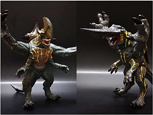 ENFILY Pacific Rim PVC Anime Action Figure Trespasser Kaiju Modell Spielzeug Ornamente Gesammelte Überraschungsgeschenke Dekorationen Sammelbox Kindergeschenke (A+b) von ENFILY