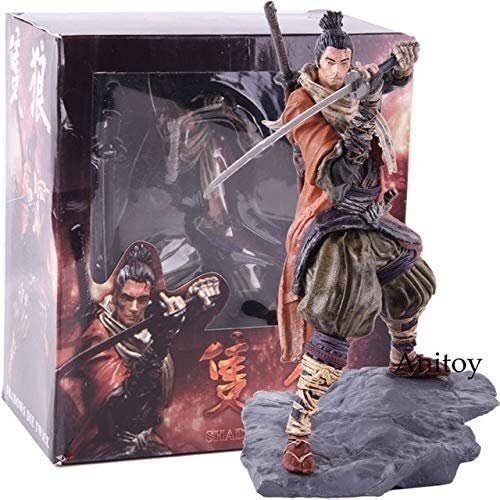 ENFILY Sekiro Shadows Die Twice Anime-Action-Figur 20 cm PVC-Figuren zum Sammeln Modellfiguren Statue Spielzeug Desktop-Ornamente von ENFILY