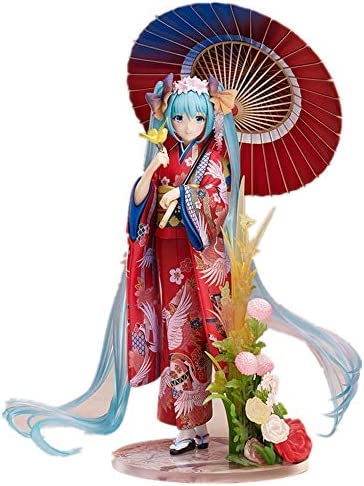 ENFILY Von Hatsune Miku Figur Miku Kimono Figur Anime Girl Figur Actionfigur von ENFILY