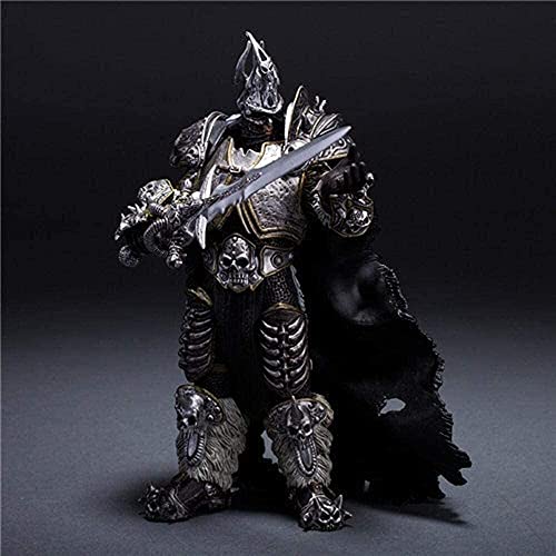 ENFILY Wow Todesritter Arthas Anime Actionfigur Sammelmodell Statue Spielzeug PVC Figuren (16cm) von ENFILY