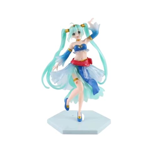 ENFILY für Hatsune Miku Figur Handmade PVC Anime Cartoon Charakter Modell Statue Figur, Desktop Ornamente Dekorationen Geschenke für Fans (Arabisch) von ENFILY