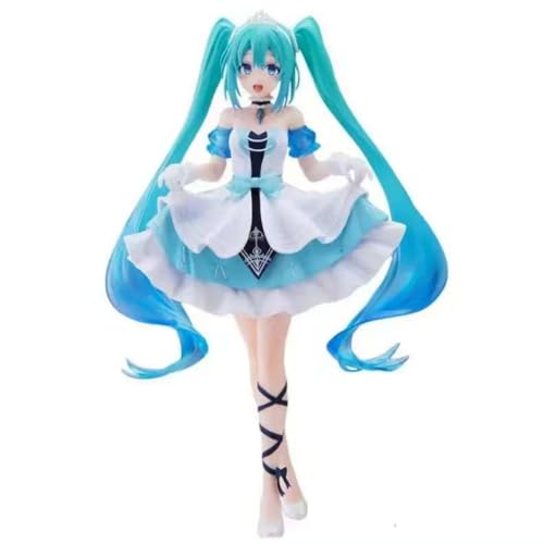 ENFILY für Hatsune Miku Figur Handmade PVC Anime Cartoon Charakter Modell Statue Figur, Desktop Ornamente Dekorationen Geschenke für Fans (Aschenputtel) von ENFILY