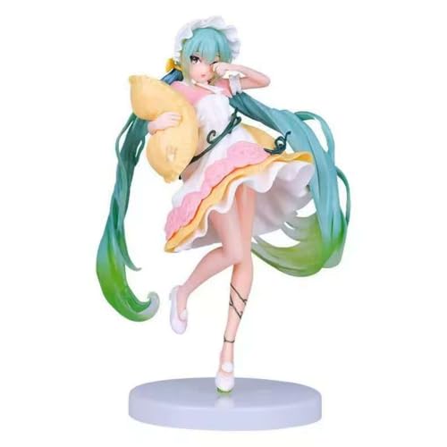 ENFILY für Hatsune Miku Figur Handmade PVC Anime Cartoon Charakter Modell Statue Figur, Desktop Ornamente Dekorationen Geschenke für Fans (Dornröschen) von ENFILY