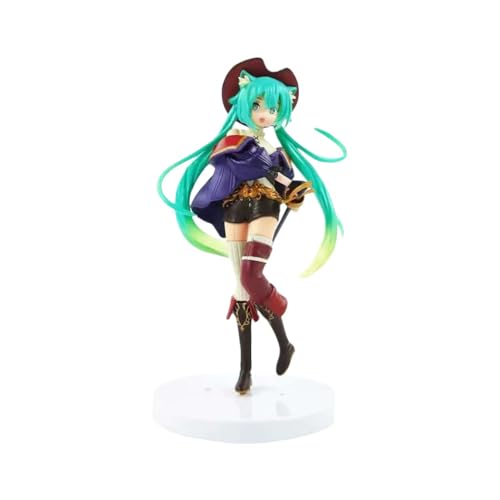 ENFILY für Hatsune Miku Figur Handmade PVC Anime Cartoon Charakter Modell Statue Figur, Desktop Ornamente Dekorationen Geschenke für Fans (Fee) von ENFILY