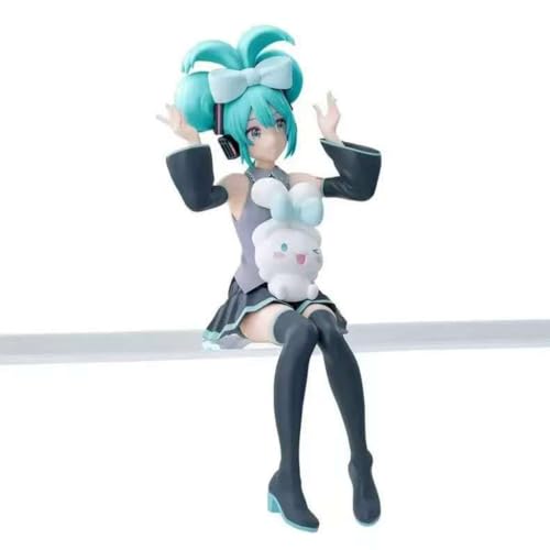 ENFILY für Hatsune Miku Figur Handmade PVC Anime Cartoon Charakter Modell Statue Figur, Desktop Ornamente Dekorationen Geschenke für Fans (Sitzender Dalmatiner) von ENFILY