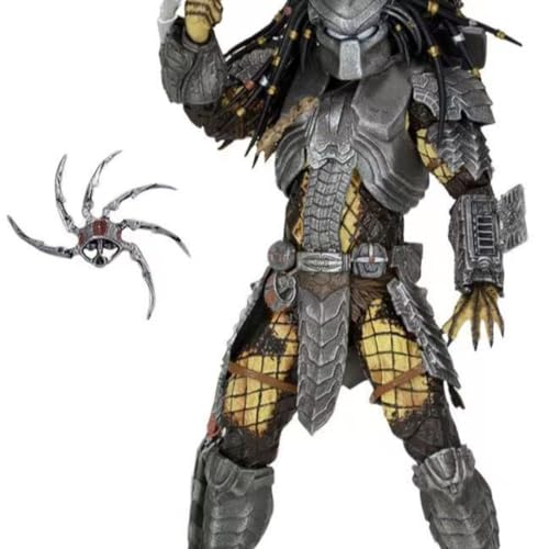 ENFILY für Predator AVP Predator Wave 14/14. Generation Katzengesicht Keltische Narbe 7-Zoll-Figur Anime-Charakter Modell Statue Charakter Sammlerstücke Dekorationen Handwerk Geschenke von ENFILY