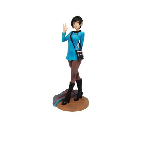 ENFILY für Vulkaner salutieren Wissenschaftler Figur Handmade PVC Anime Cartoon Charakter Modell Statue Figur, Desktop Ornamente Dekorationen Geschenke für Fans von ENFILY