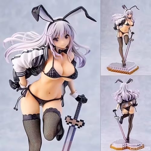 ENFILY für handgefertigte Anime-Modell-Ornamente aus dem Inland, hergestellt von der Illustratorin Usada Yuu Bunny. Handgefertigte PVC-Anime-Manga-Charakter-Modell-Statue, Figur, Sammlerstücke, von ENFILY