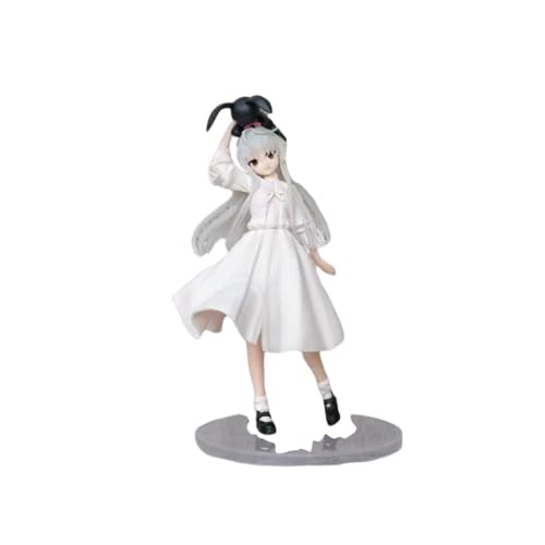 ENFILY für schwarzes Kaninchen Kuppel Mädchen gesichtslos Mann Figur handgefertigt PVC Anime Cartoon Charakter Modell Statue Figur, Desktop Ornamente Dekorationen Geschenke für Fans von ENFILY