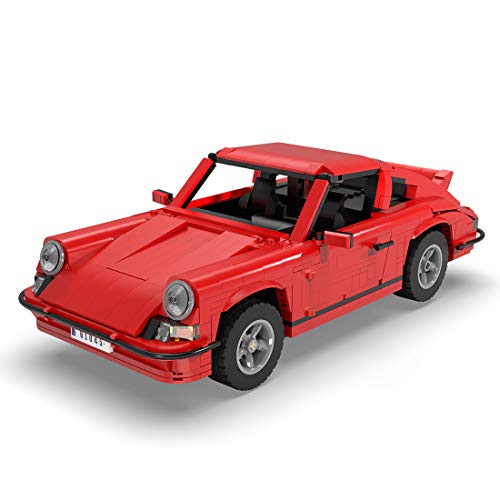 ENPUSI Sportwagen-Baukasten für 911 RS, 1429 PCS Classic Racing Car Building Blocks, Sammlerfahrzeug-Modellbausätze Modulares Spielzeug C61045W von ENPUSI