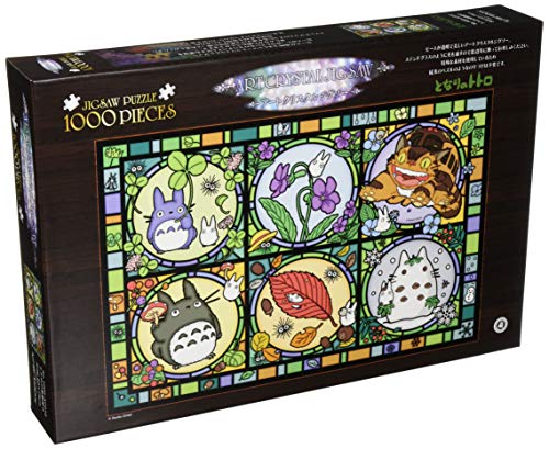 Studio Ghibli via Bluefin ensky My Neighbor Totoro Season's Tidings Großes Artcrystal Puzzle (1000-AC012) - Offizielles Studio Ghibli Merchandise von ENSKY