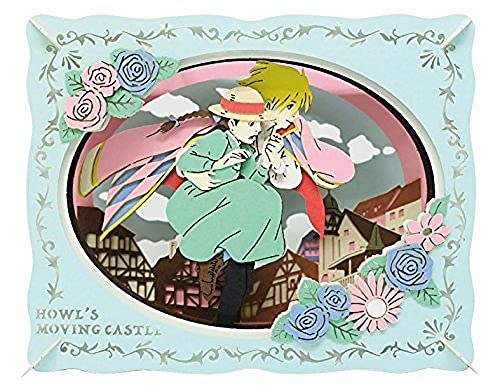 ensky Studio PT-103 Ghibli Movie Howls Moving Castle Papiertheater (Walking in the Sky) von ENSKY