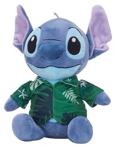 Disney Lilo & Stitch 30,5 cm Stitch Hawaiihemd Plüschtiere (grüne Hemdstich) von Envi