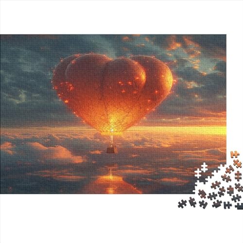 Heißluftballon Puzzle 1000 Teile Puzzles Für Erwachsene Klassische Puzzles 1000 Teile Erwachsene Puzzlespiel Erwachsene 1000 Teile Erwachsenen Puzzlespiel Puzzel 1000pcs (75x50cm) von ENYISIYULO